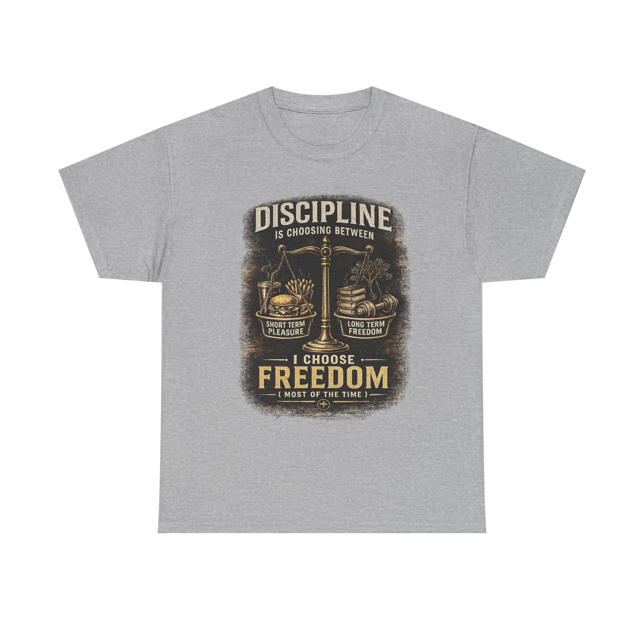 Discipline vs. Freedom Graphic Tee