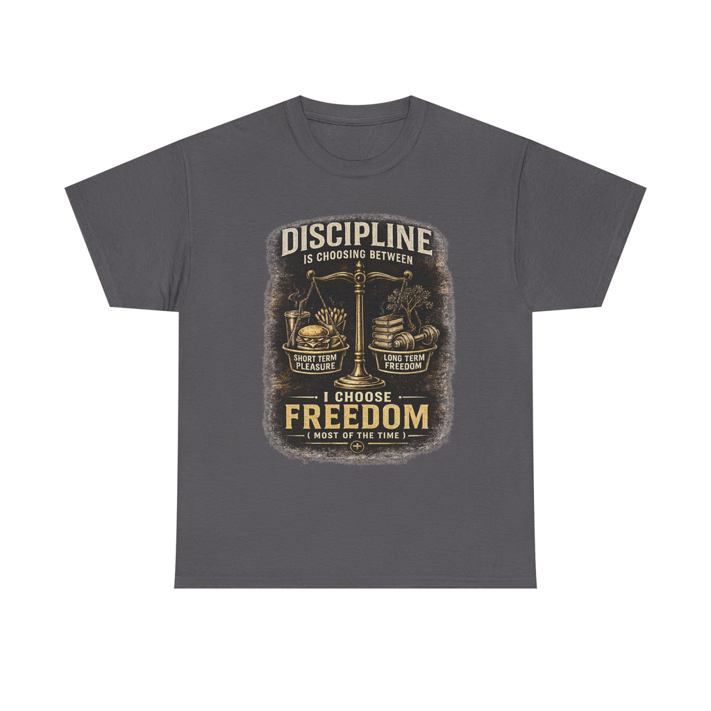 Discipline vs. Freedom Graphic Tee
