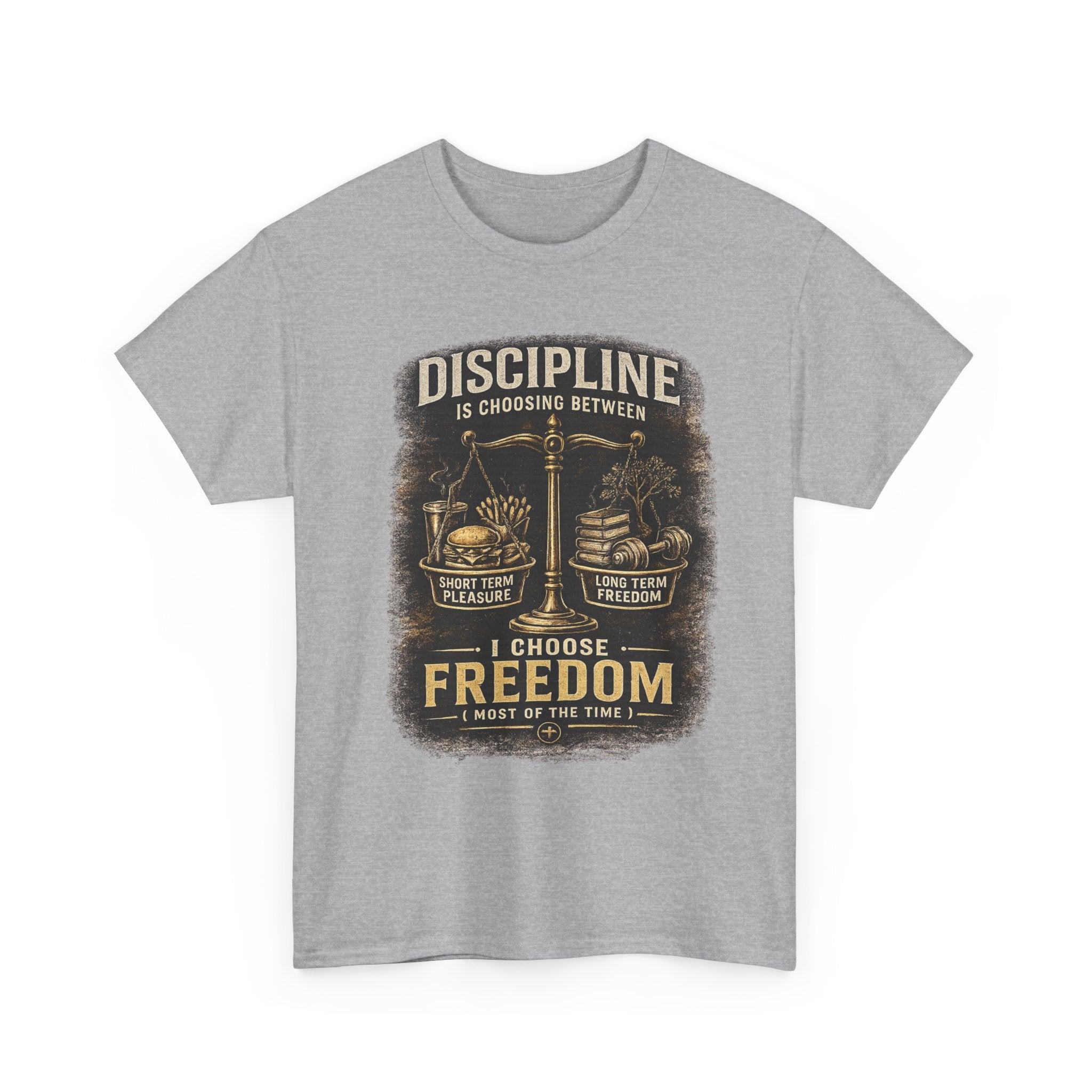 Discipline vs. Freedom Graphic Tee