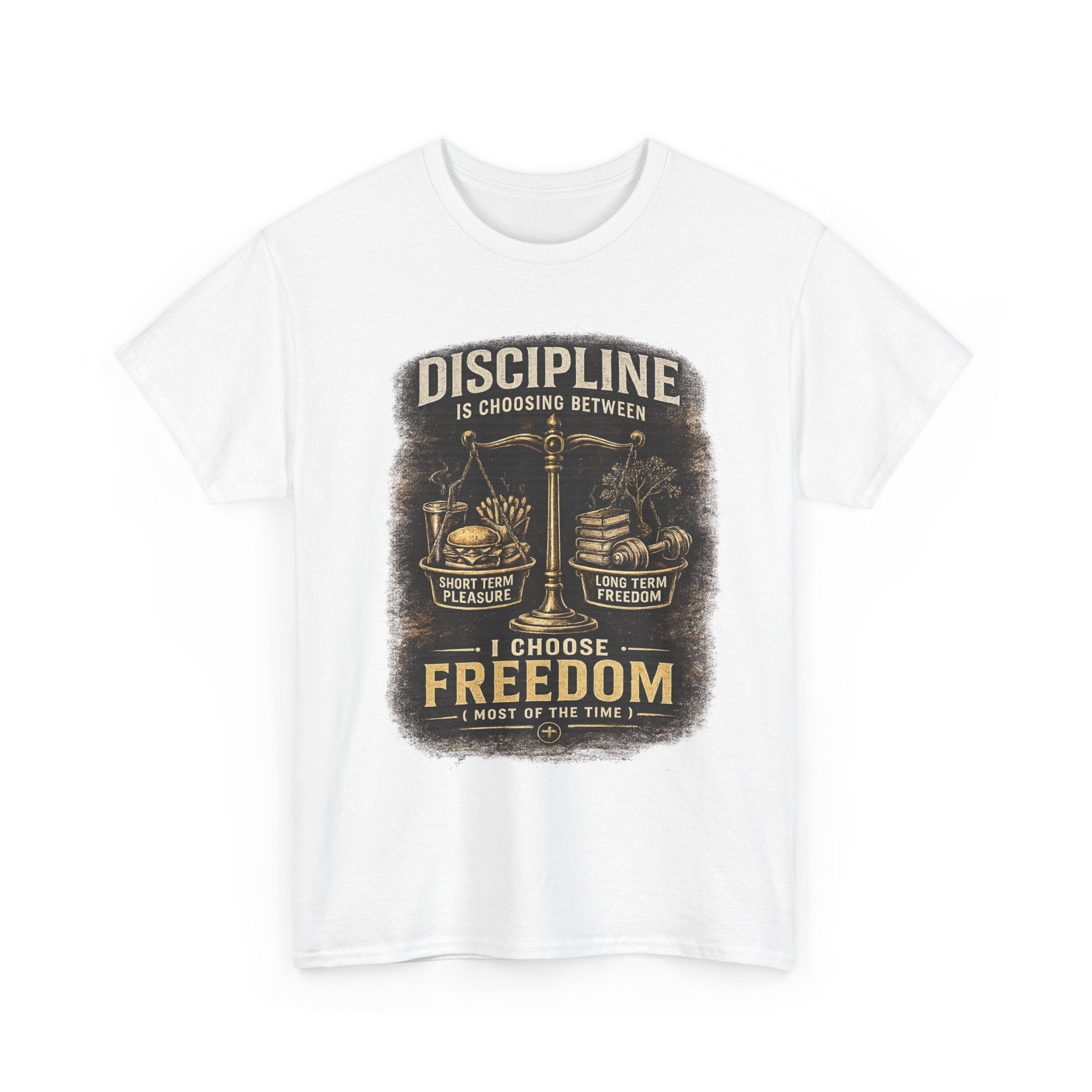 Discipline vs. Freedom Graphic Tee
